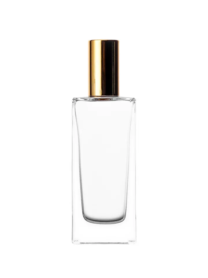 30 ml flat assorted perfume bottle, 15 mm neck