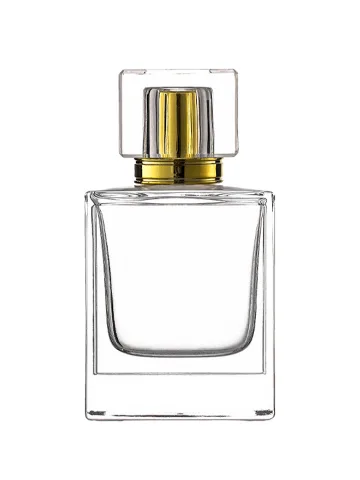 50 ml perfume bottle, 15 mm crimp neck