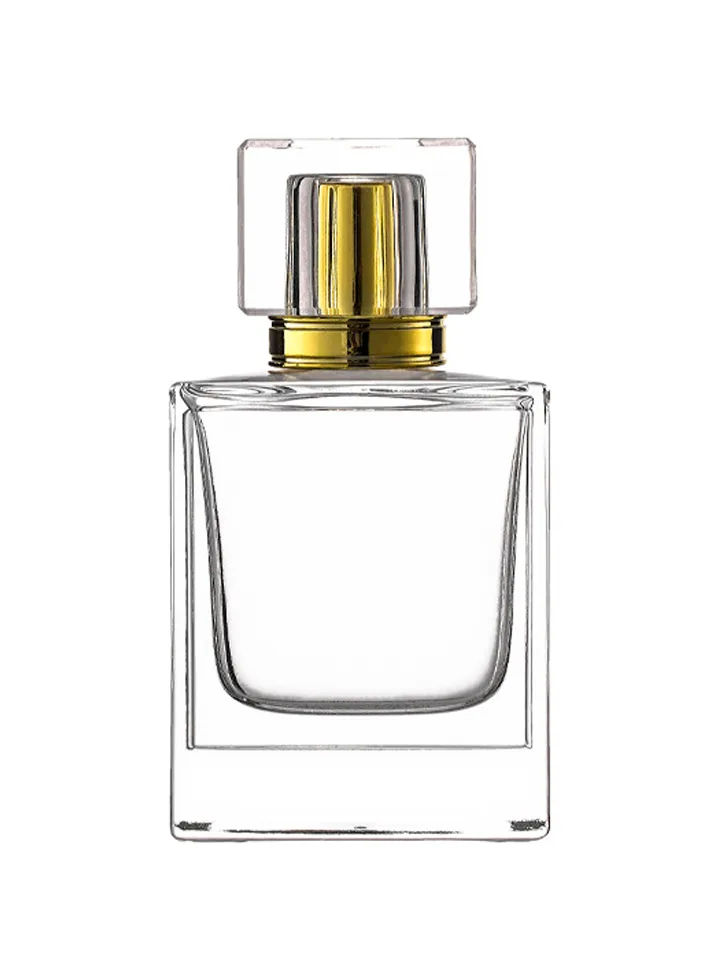50 ml perfume bottle, 15 mm crimp neck