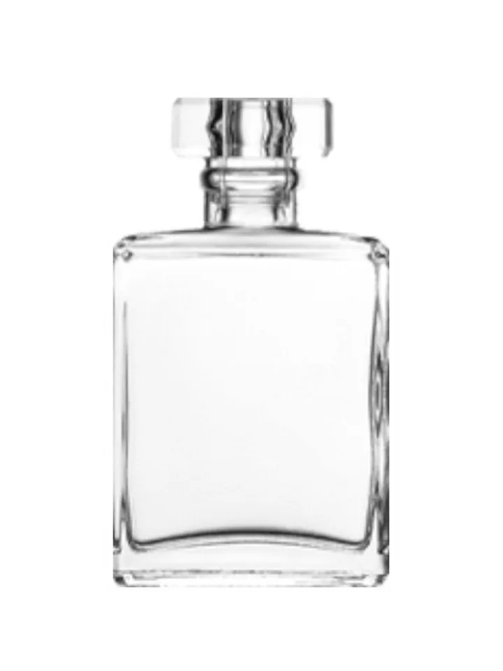 50 ml flat perfume bottle