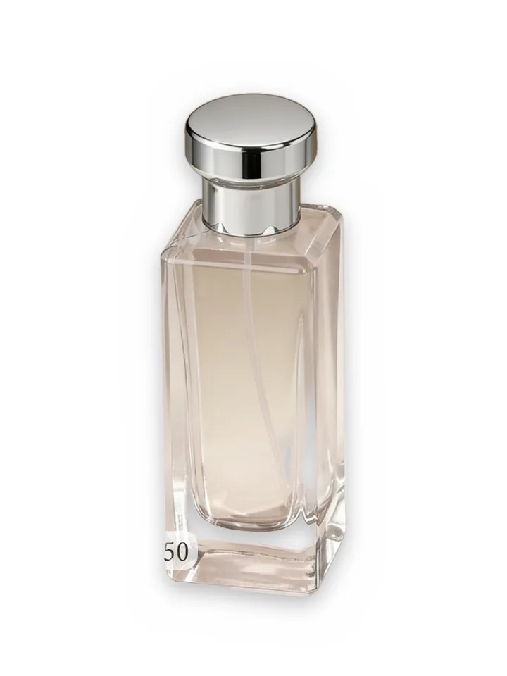 50 ml perfume bottle, 15 mm crimp neck