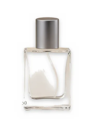50 ml flat perfume bottle