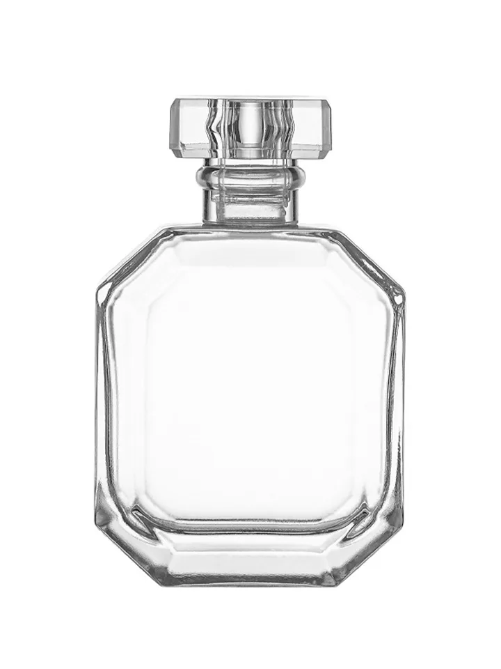 50 ml flat perfume bottle