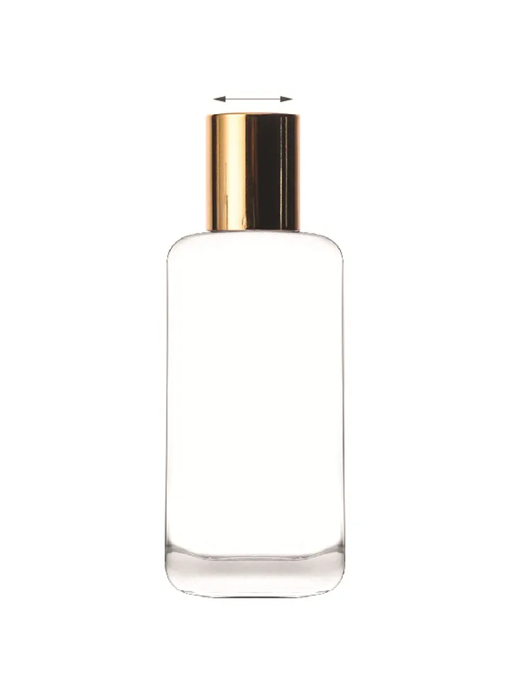 50 ml flat perfume bottle