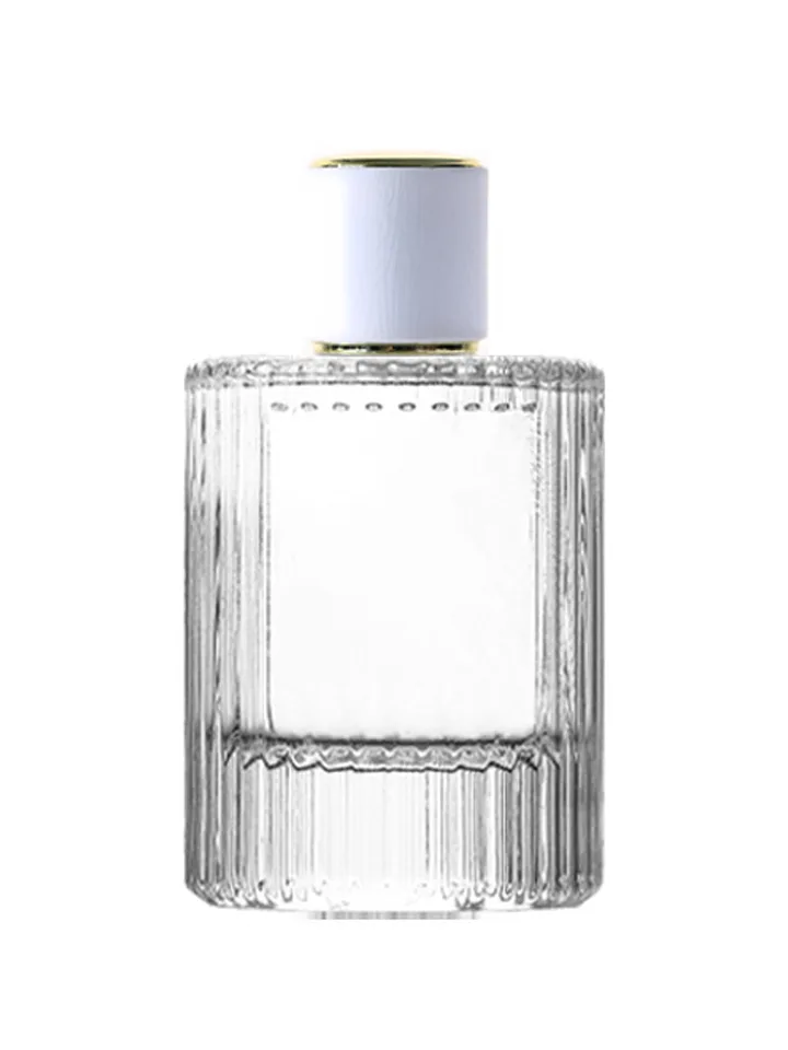 100 ml perfume bottle, 15 mm crimp neck