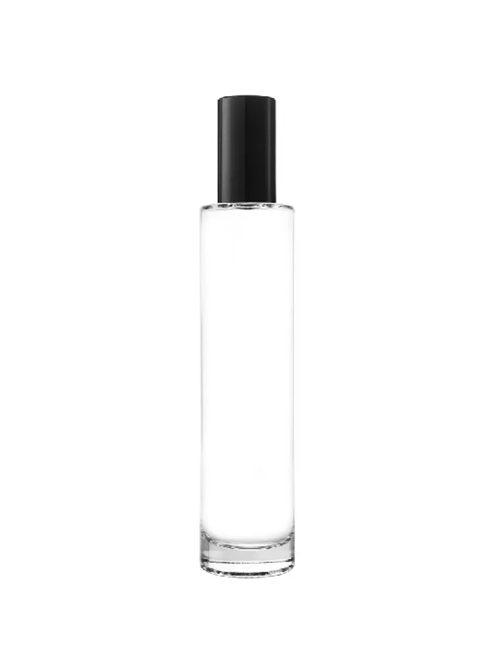 100 ml slim perfume bottle, 18 mm screw neck