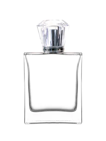 100 ml flat perfume bottle