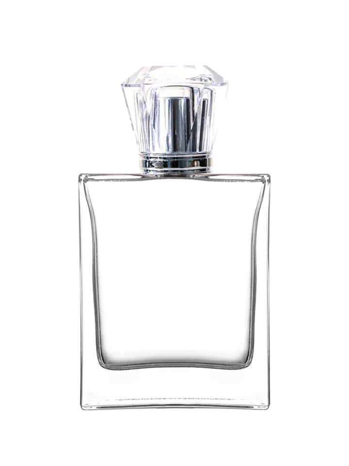 100 ml flat perfume bottle