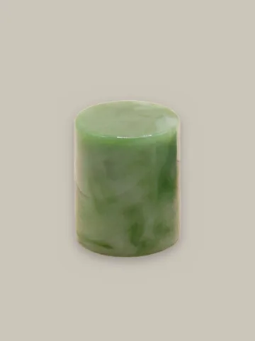 Resin cylinder cap, green