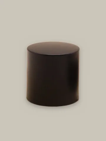 Designer cap, matte black, weighted