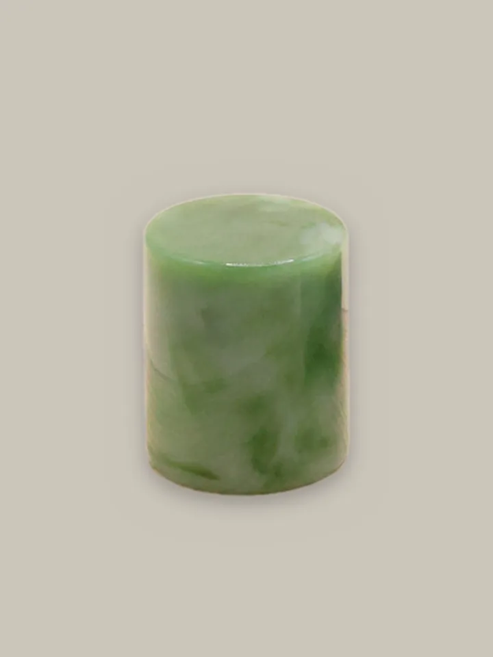 Resin cylinder cap, green