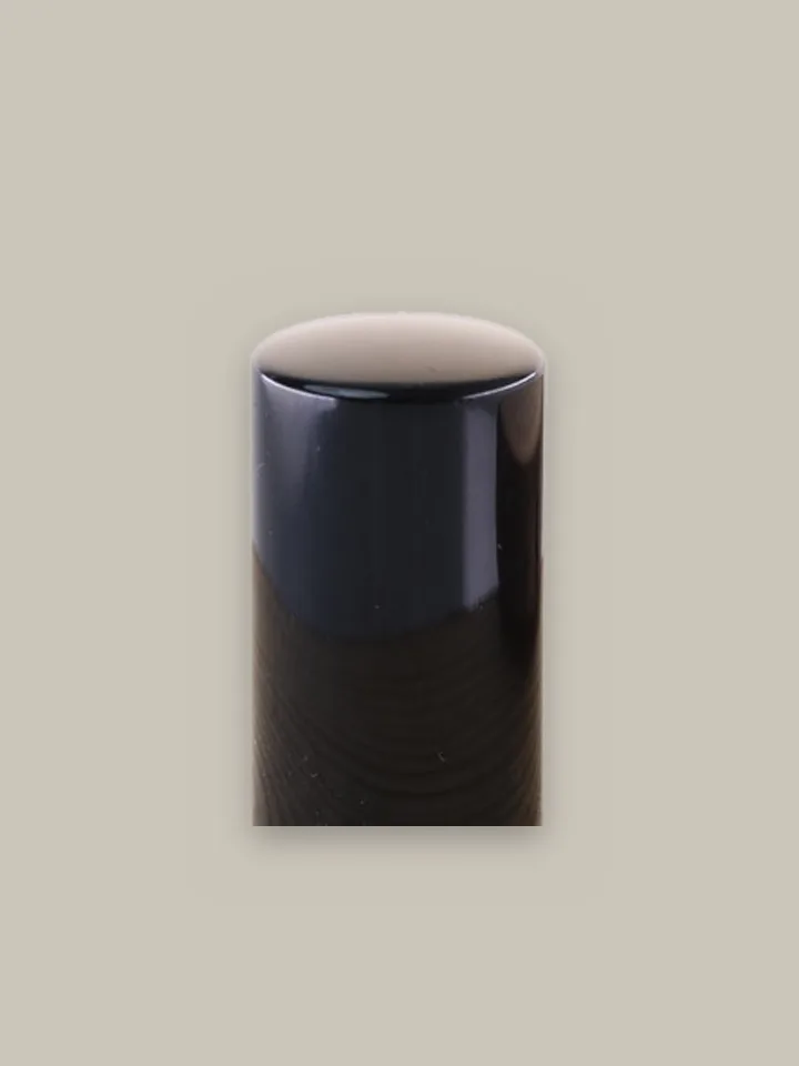 Metal overcap, black