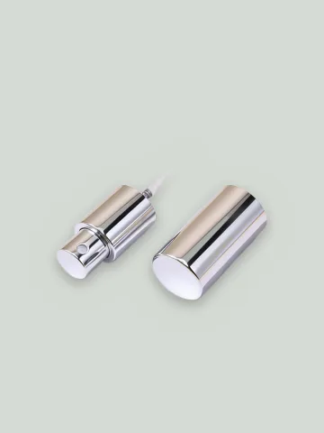 Screw pump, silver metallised plastic