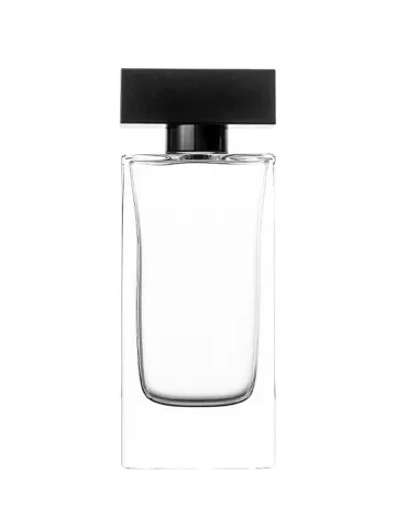 QB-0120 with Crimp pump, silver metallised plastic and Designer cap, black